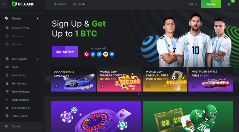 Experience Thrilling Fun with BC Game Crypto Casino App